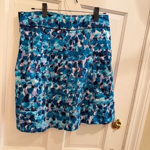 Ann Taylor Women’s Watercolor A-Line Skirt